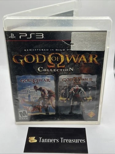 God of War Collection (Sony PlayStation 3 PS3, 2009) No Manual Tested