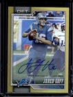 2026 Topps Jared Goff Real One Auto Autograph Gold Foil #/50 Lions