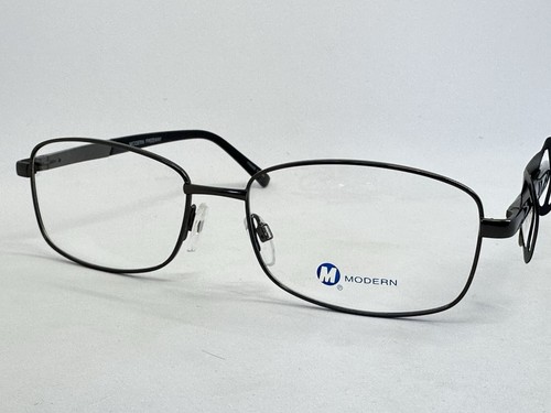 NUEVO Monturas de gafas modernas para hombre Freeway mate Gunmetal 57.17.145” - Imagen 5 de 12