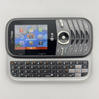 #ad #ad Vintage LG Cosmos 3 III VN251S Verizon Cellular Slider Phone TESTED Gray READ $25.00