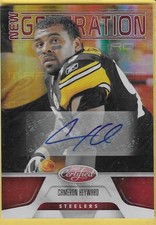2011 Certified New Generation Cameron Heyward Steelers RC Auto 007/250