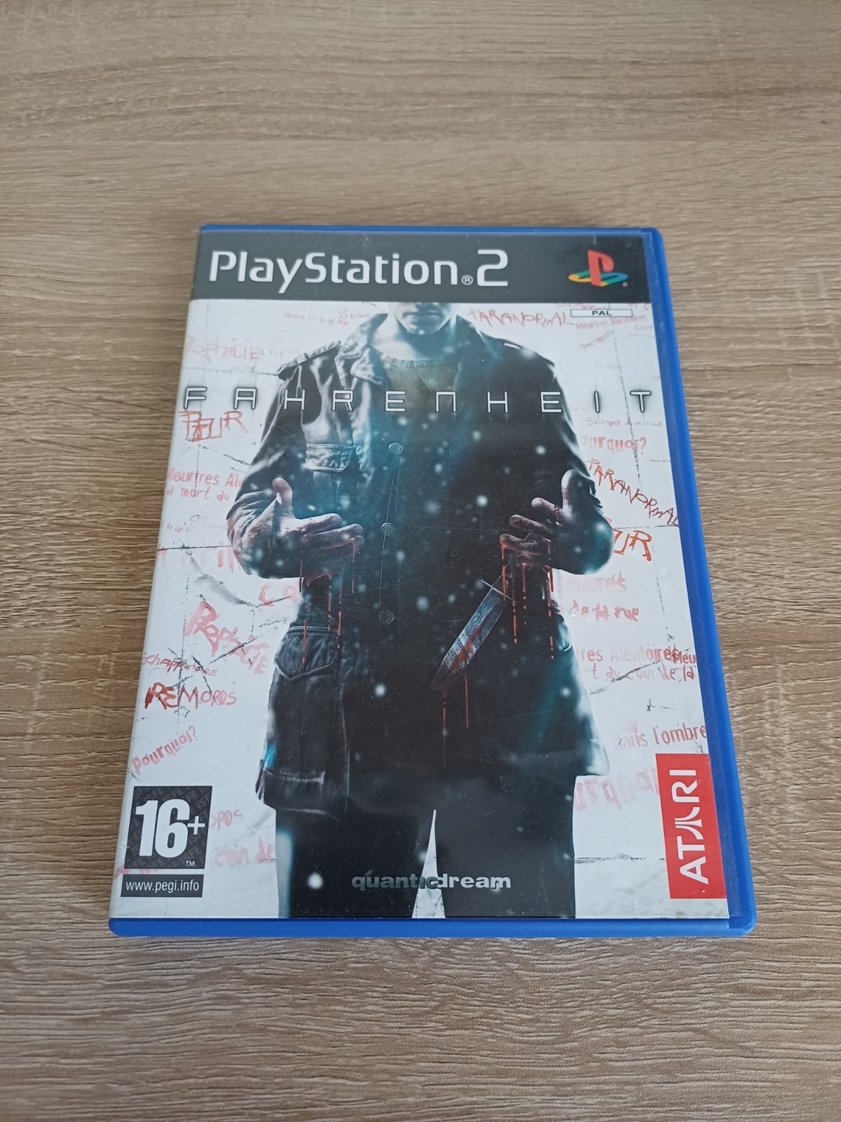 Fahrenheit - Playstation 2 PS2 - complet - fonctionnel - bon état - PAL FR
