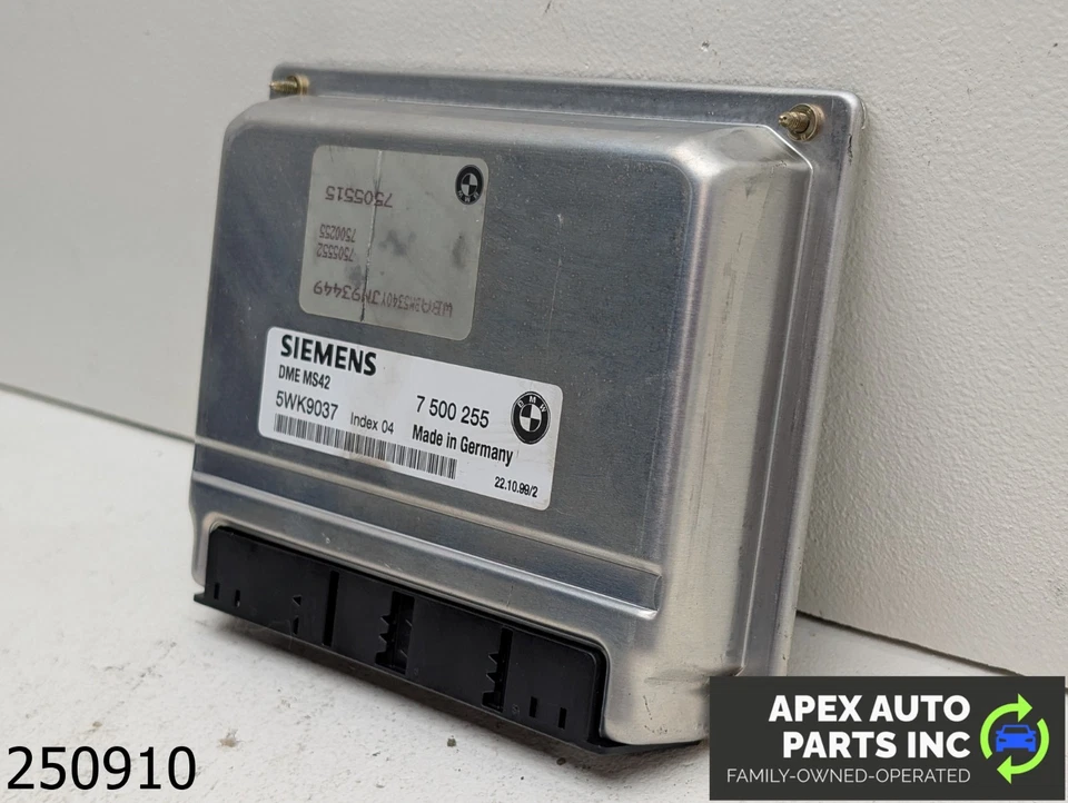 OEM 1999-2001 BMW 328Ci 2.8L Engine Computer - Image 3 of 4