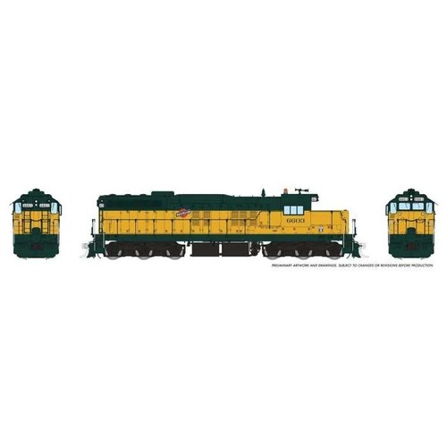 Rapido 50219 HO EMD SD7 nariz baja - estándar DC Chicago y North Western #6605 | Zustand: New