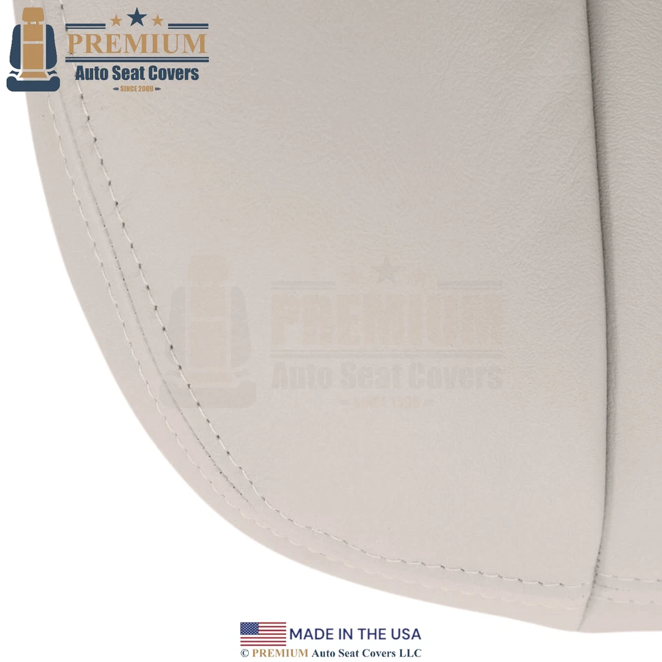 Cubiertas de repuesto delanteras neutras de cuero genuino neutras para Chevy Suburban 2003-2006 Foto 3 de 4