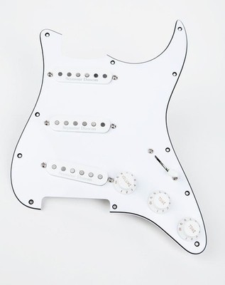 Seymour Duncan SSL-1 California '50's Strat Loaded Pickguard - white