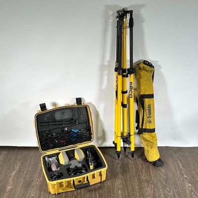 Topcon Dual Hiper VR UHF Base / Rover GNS Receiver Kit w/ FC-6000 Controller 