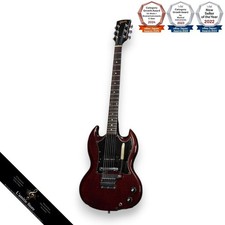 Gibson SG Junior 1967 Cherry Electric Guitar P90 Large Pickguard Mahogany