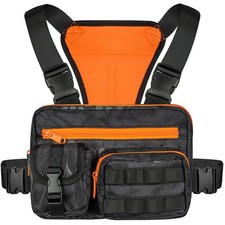 Tactical Chest Rig for Men Women - MOLLE Chest Pack with Quick Release, Adj...