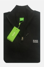 Image of HUGO BOSS  QUARTER ZIP JUMPER
