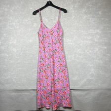 Show Me Your Mumu Zio Dress Womens XS Pink Chantelle Floral Slip Dress Maxi