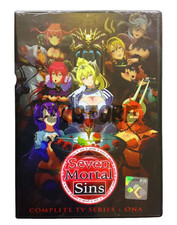 Anime DVD Seven Mortal Sins 1-12End ONA  Uncensored English Dubbed All Region