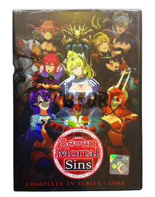 Anime DVD Seven Mortal Sins (1-12End+ONA) *Uncensored* English