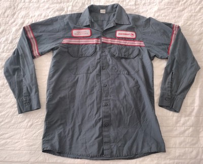 VTG USA Made Northwest Airlines Aircraft Maintenance Uniform Size M Rare!