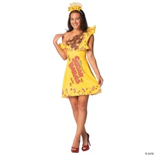 Rasta Imposta Sugar Babies Dress Halloween Costume Women's Size L-XL Fits Most