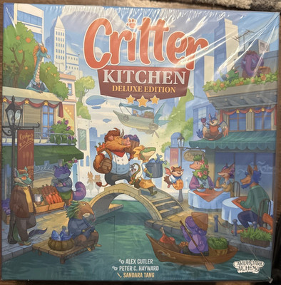 Critter Kitchen Deluxe Cardboard Alchemy Kickstarter Edition Englisch NEU