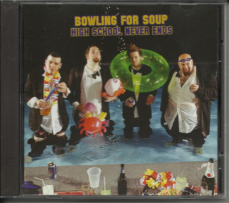 Bowling For Soup High School Never Ends 2006 Promo DJ CD Single USA MINT