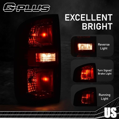 Fit For 2015-2022 Chevrolet Colorado Driver Side Tail Light Left With Bulb - 第 6/12 張圖片
