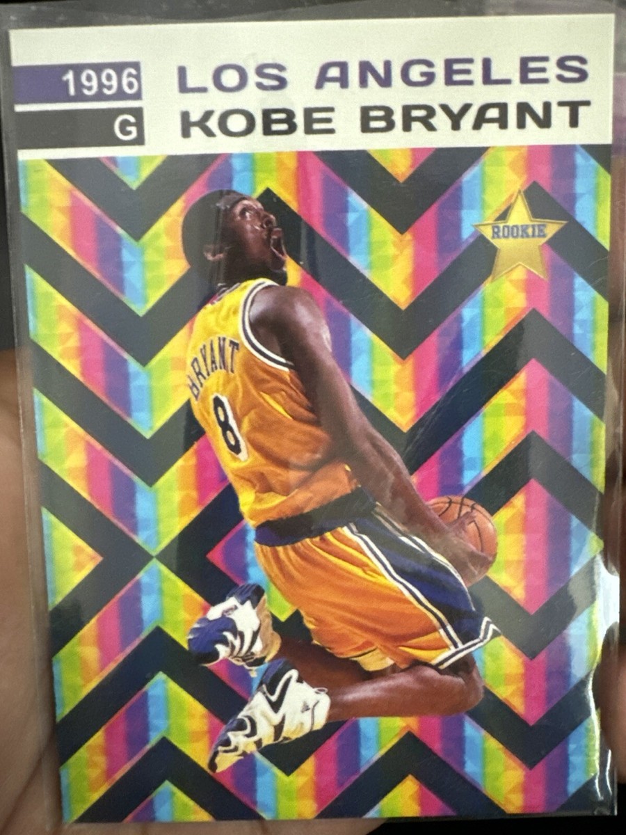 1996 #8 Kobe Bryant Rookie Rainbow Limited Edition RC Card LAKERS