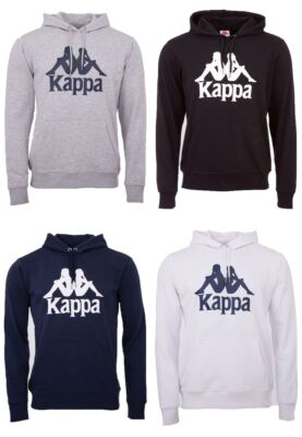 KAPPA MEN LOGO HOODIE REGULAR FIT Herren Kapuzenpullover 