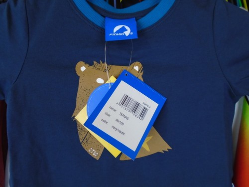 FINKID NAVY TERVAS TEE T-SHIRT TOP 2-3 YEARS BNWT - Picture 2 of 4