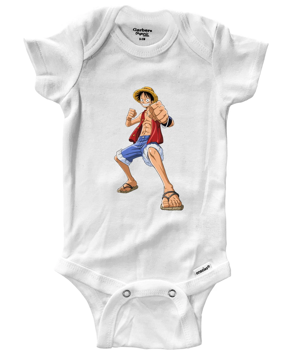 Ropa para Bebes de One Piece Anime Jumpsuits Baby Clothing Luffy Boy Romper  Styl