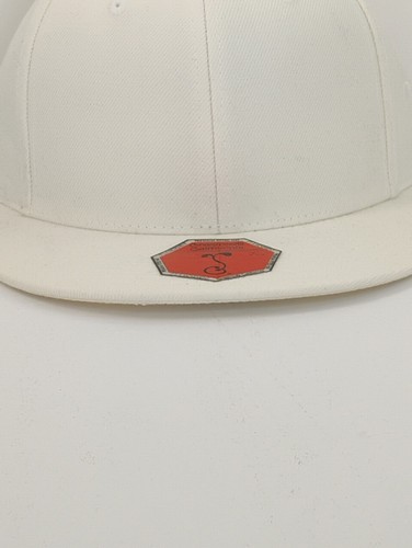 Grassroots California Fitted Hat Beige/Cream White 7 1/4 Touch of Class - Picture 10 of 16