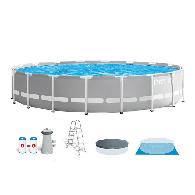 intex frame pool set prism