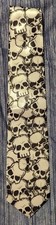 Men's Skull Tie Black And White