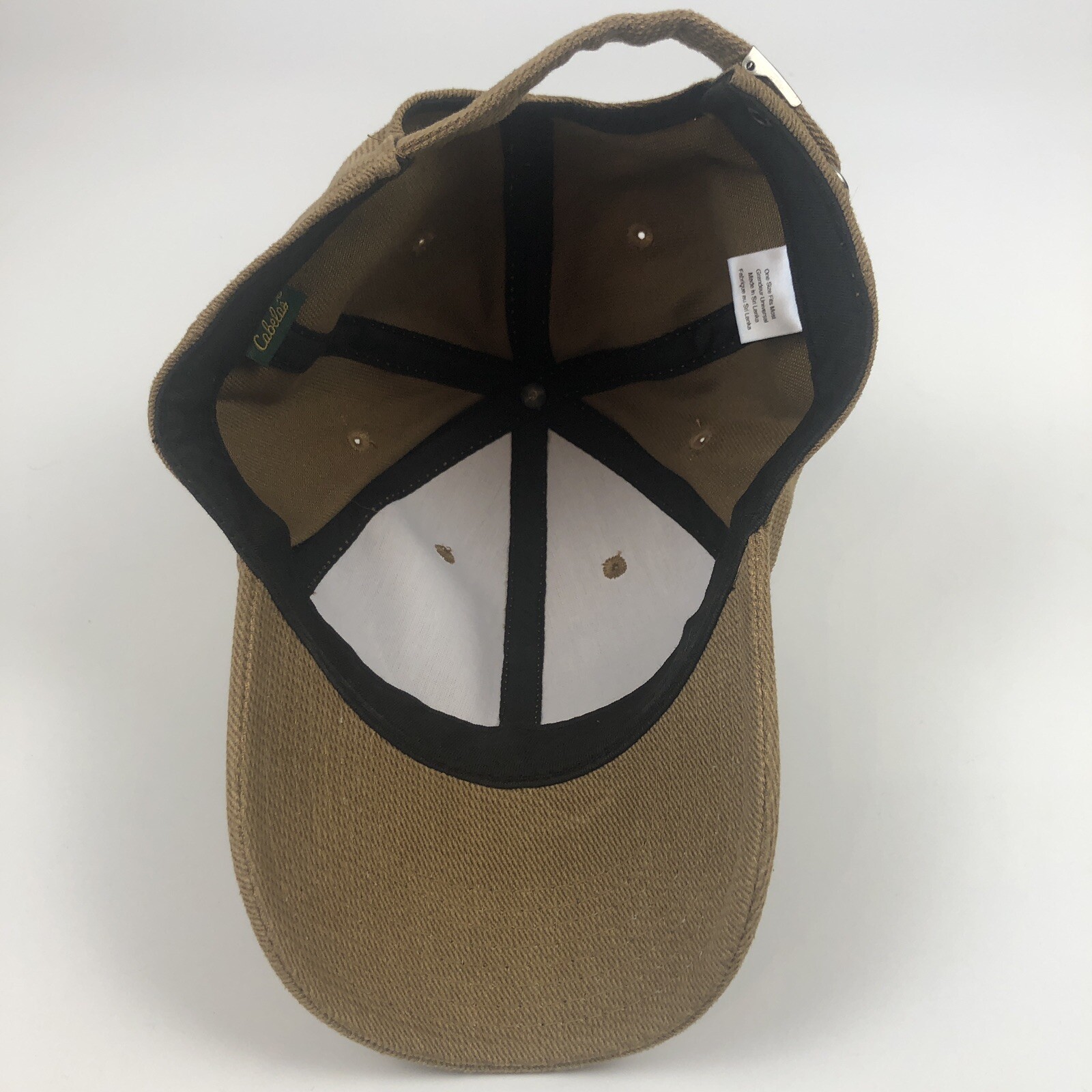 Cabela's Hat Cap Strap Back Brown - image 8