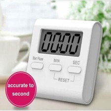 Loud Digital Kitchen Timer Magnetic Alarm For Cooking Count Down Clock Timers UK