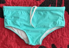 vintage mens swimsuit draco made in Brazil M