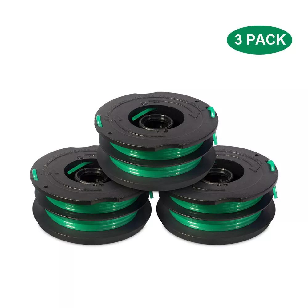  Black+Decker Weed Eater Spool, Trimmer Line, 3-Pack