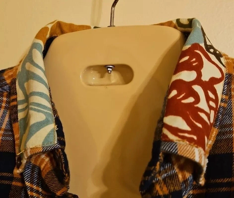 Camisa de Franela Otoño Cottage Core Personalizada ÚNICA Damas Mediana Rústica Dije Foto 2 de 4