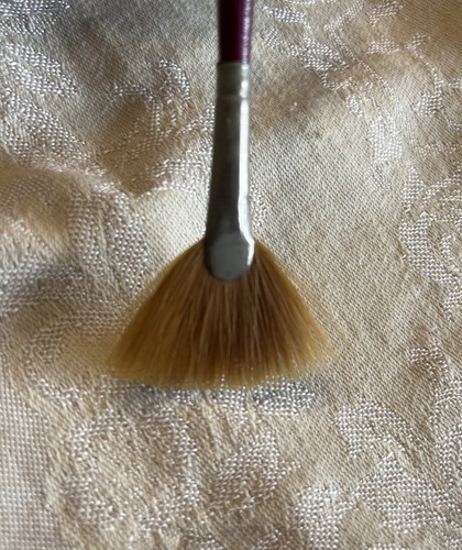 Liquitex Kolinsky Plus Paint Brush Used Fan 596 - Picture 4 of 5
