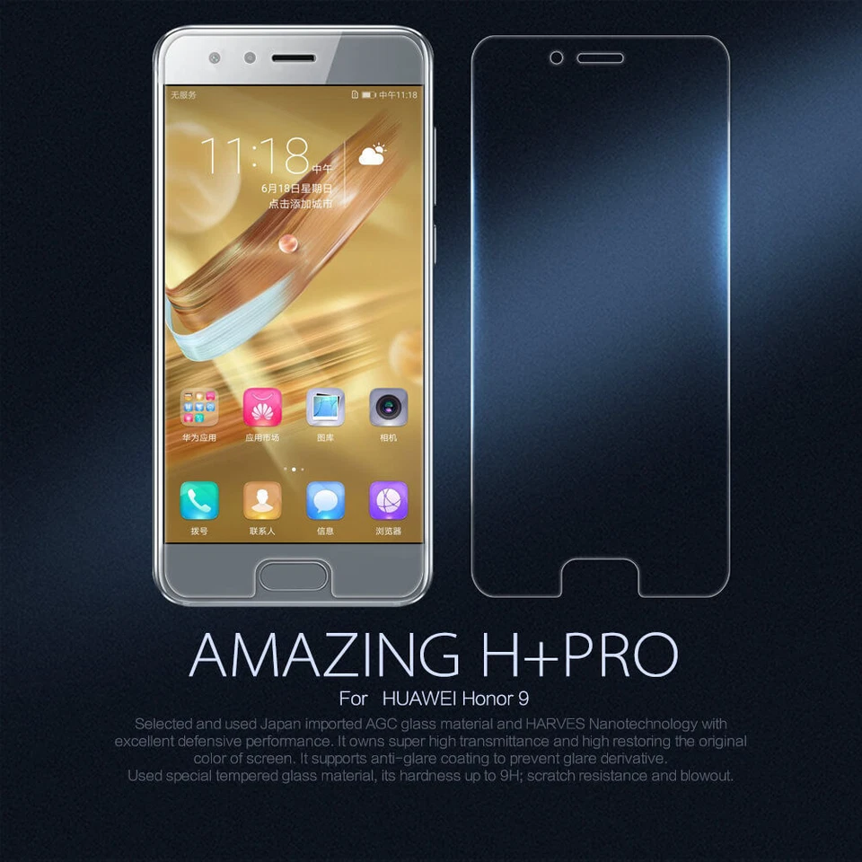 PELLICOLA VETRO TEMPERATO PER HUAWEI P10/P9/P20/HONOR 9X/6X/MATE 9/8/7/Y5/Y6 - Immagine 3 di 4