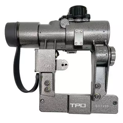 VIGILANCE INNOVATIONS SVD Dragunov Scope 1x30mm Red Dot Sight Rifle Scope with Side Rail Mount