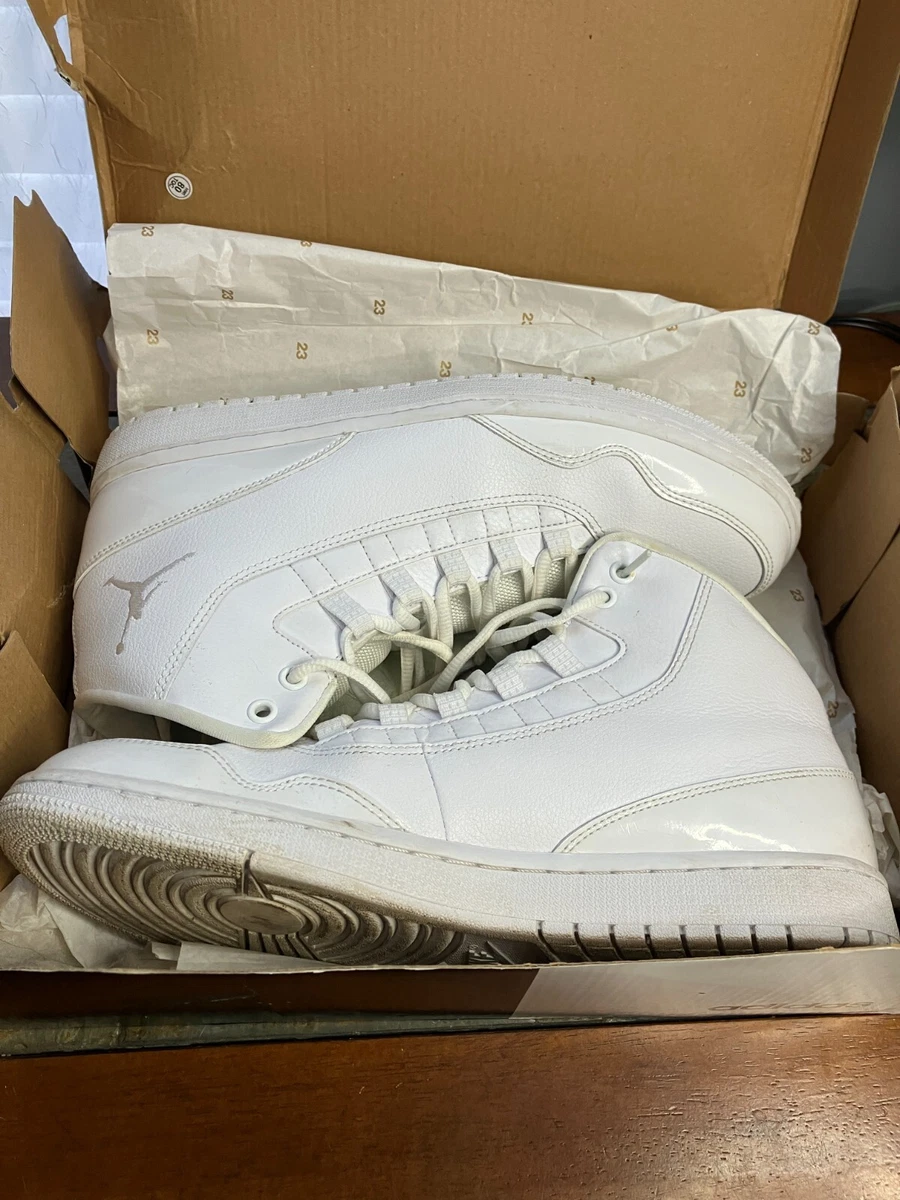 Jordan Executive Off-Court Triple White for Sale | Authenticity