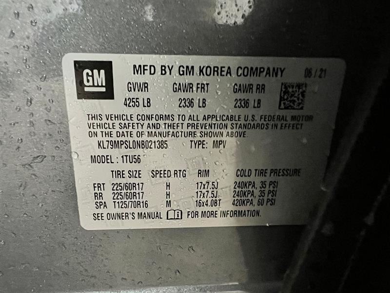 Driver Left Front Spindle/Knuckle For 2122 Chevrolet Trailblazer