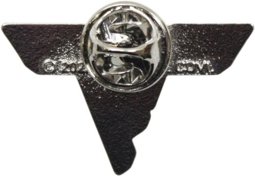 3855 Van Halen Schild Logo Rockmusik 1970er 1980er Jahre Emaille Pin Abzeichen Knopfrevers - Bild 2 von 3