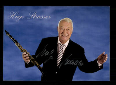 Hugo Strasser Autogrammkarte Original Signiert + M 2041