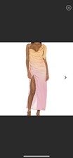 Lovers  Friends Size S Slip Satin Dress One Shoulder New With Tags