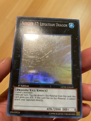 Number 17 Leviathan Dragon Ghost Rare 1st edition GENF LP/MP