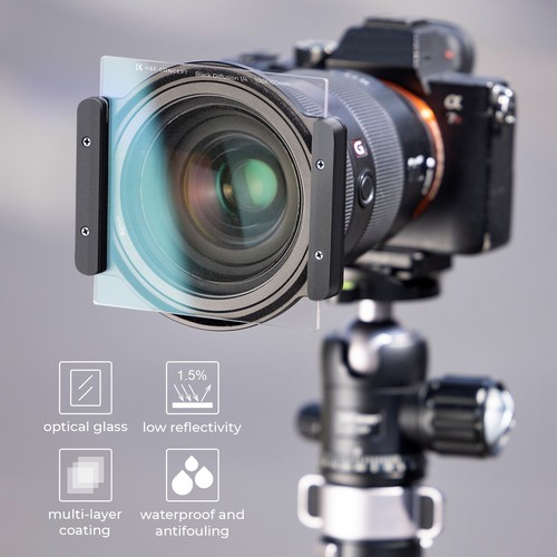 K&F Concept 100x100mm Square 1/4 Black Pro Mist Diffusion Filter Special Effects - Picture 6 of 10