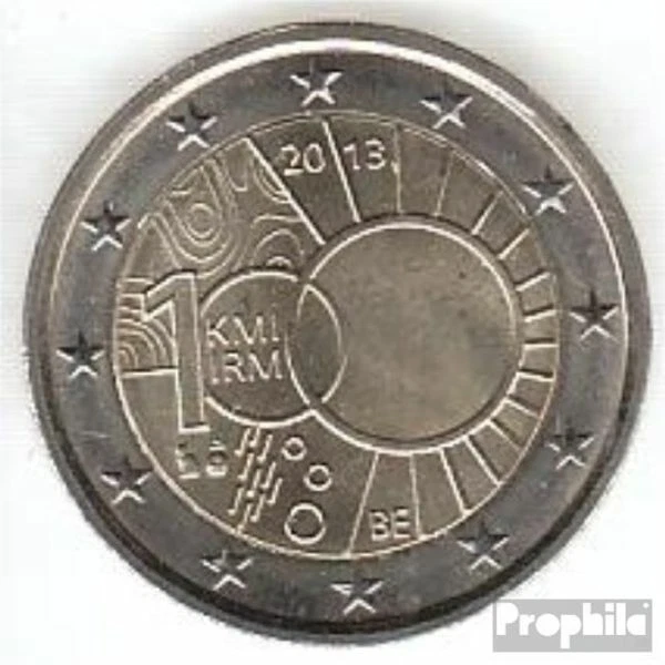 Belgique 2013 édition: 2 m. fleur de coin 2013 2 euro Meteorologisches institut - Photo 1/1