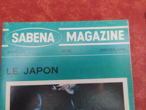 4 MAGAZINES MENSUEL DE LA SABENA N°81-84-87(1969) N°95 (1970° - Picture 2 of 6
