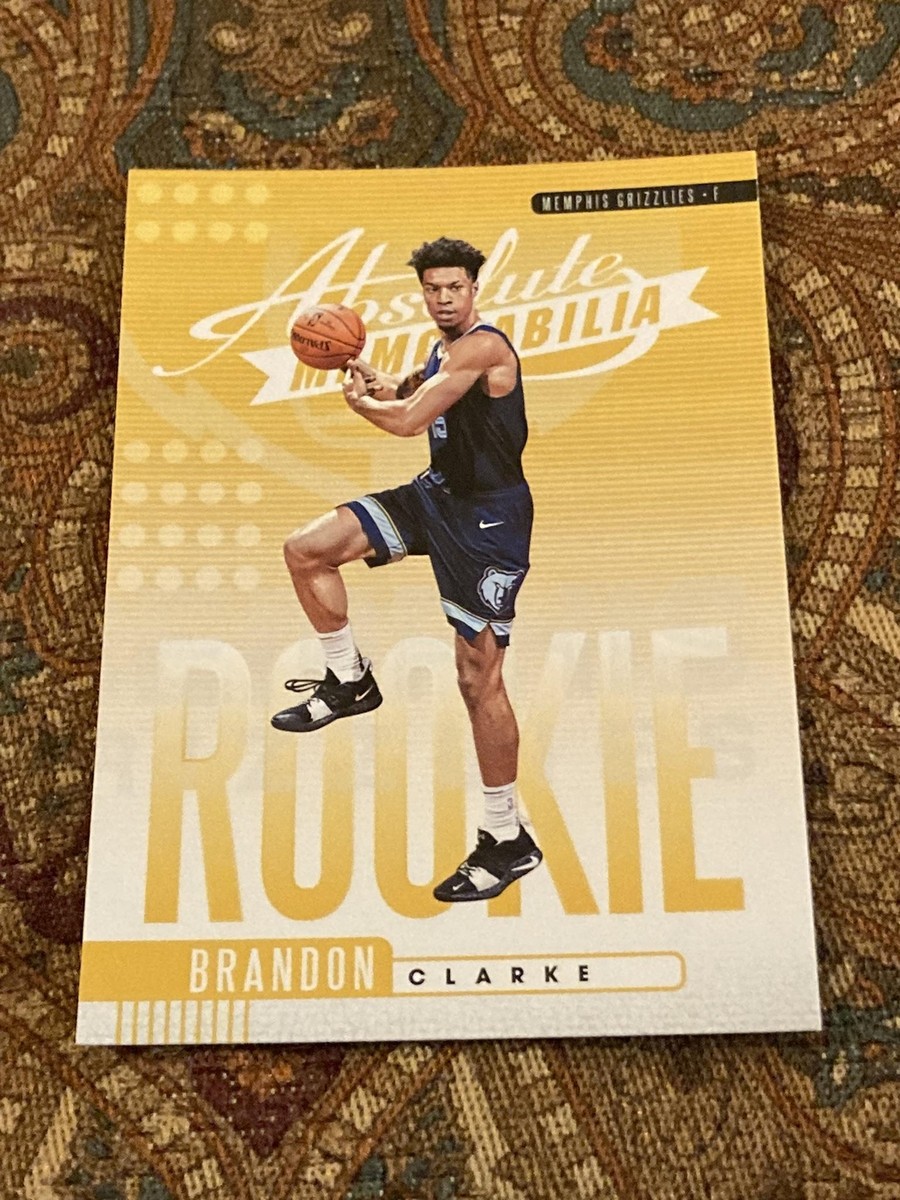 Panini Brandon Clarke RC Gold auto/10 鑑定 2019-20 Panini Absolute Memorabilia #19 Brandon Clarke Rookies