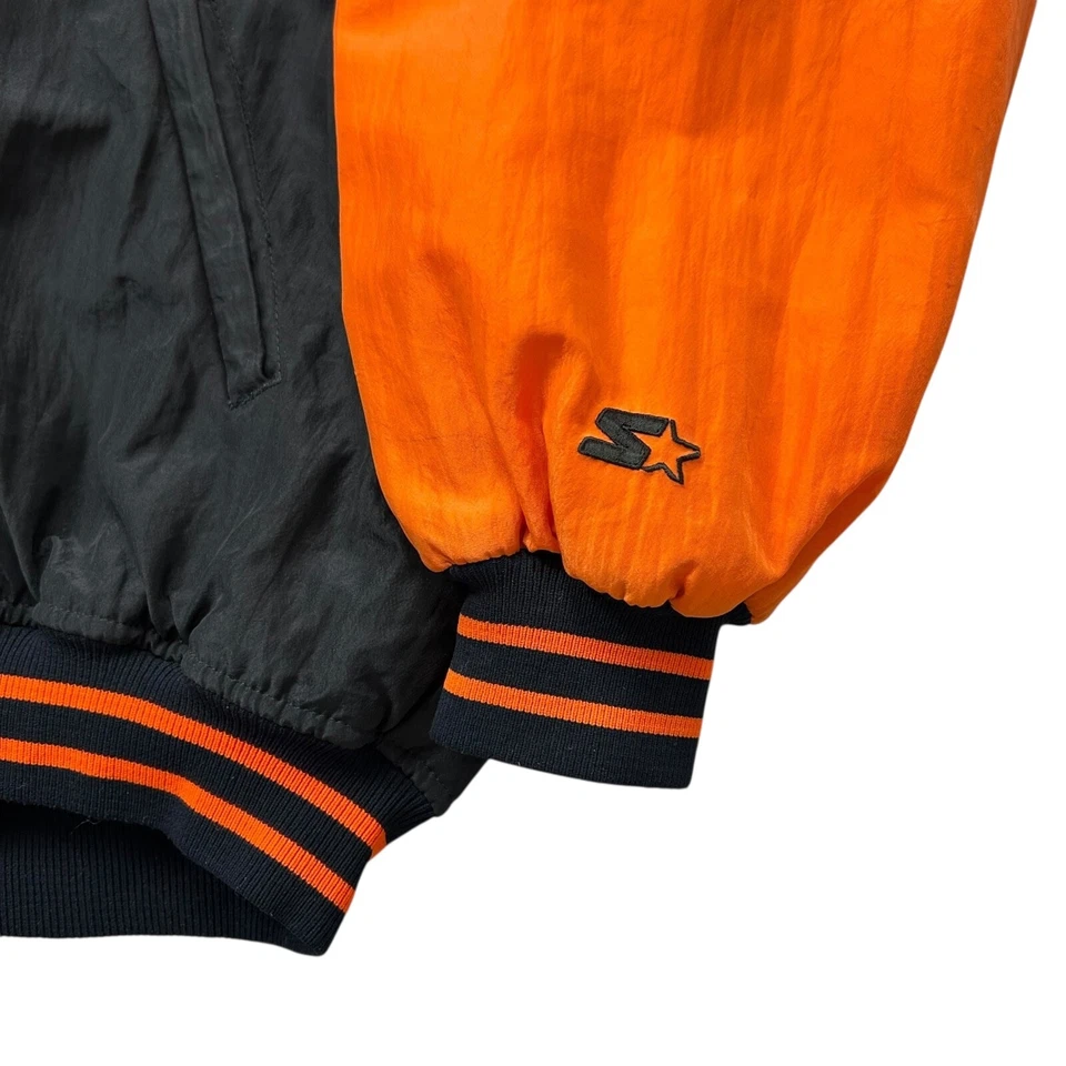 VTG 90s MLB SAN FRANCISCO GIANTS STARTER DIAMOND COLLECTION SATIN JACKET  Sz XL - Image 4 of 4