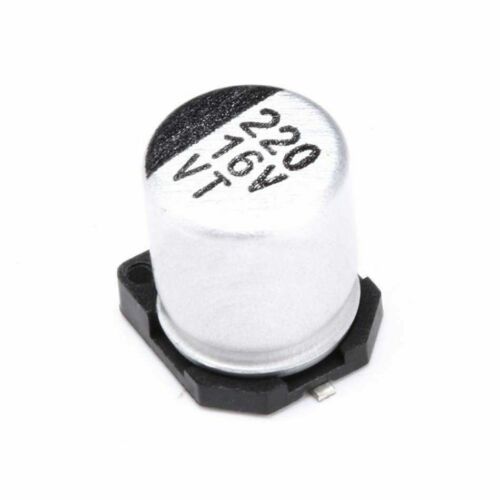 Condensadores electrolíticos de aluminio 6.3V 10V 16V 25V 35V 50V 63V SMD 1uF a 1000uF - Imagen 2 de 43