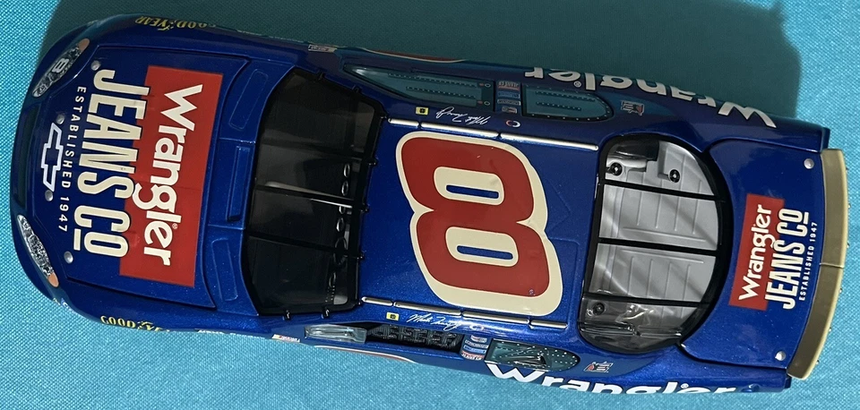 Pantalones de mezclilla Martin Truex Jr #8 2004 Wrangler Monte Carlo 1/24 acción concesionarios GM 1/456 Foto 2 de 4